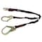 Frontline Combat Twin Leg 6' Rebar Hook Lanyard with Internal Shock Absorber LIS62R - alternate 4